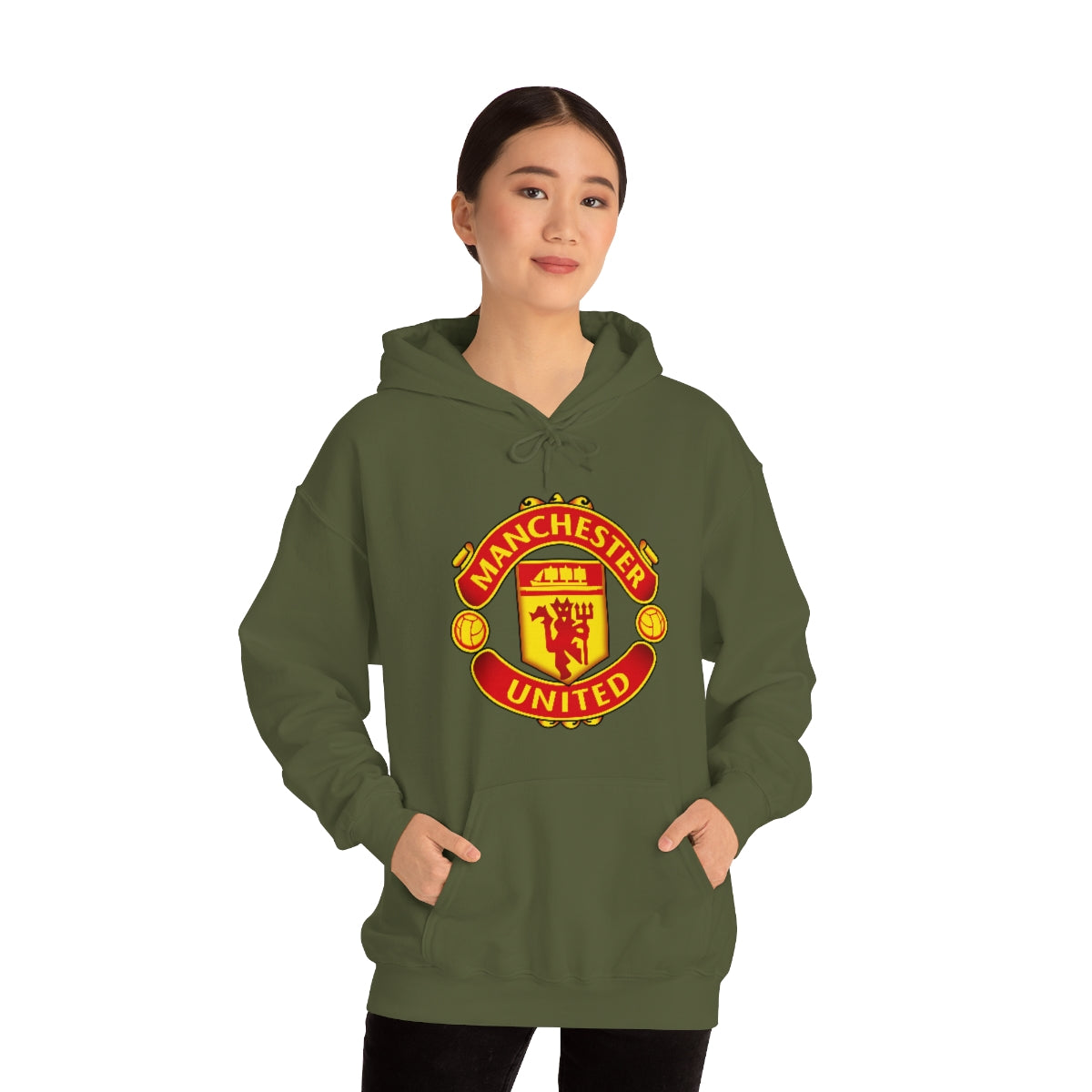 Manchester United Unisex Hooded Sweatshirt