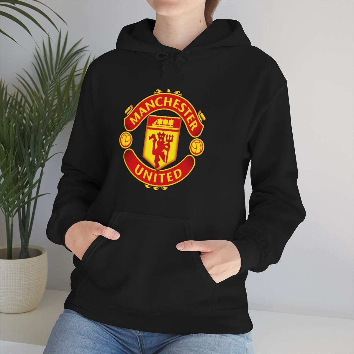 Manchester United Unisex Hooded Sweatshirt