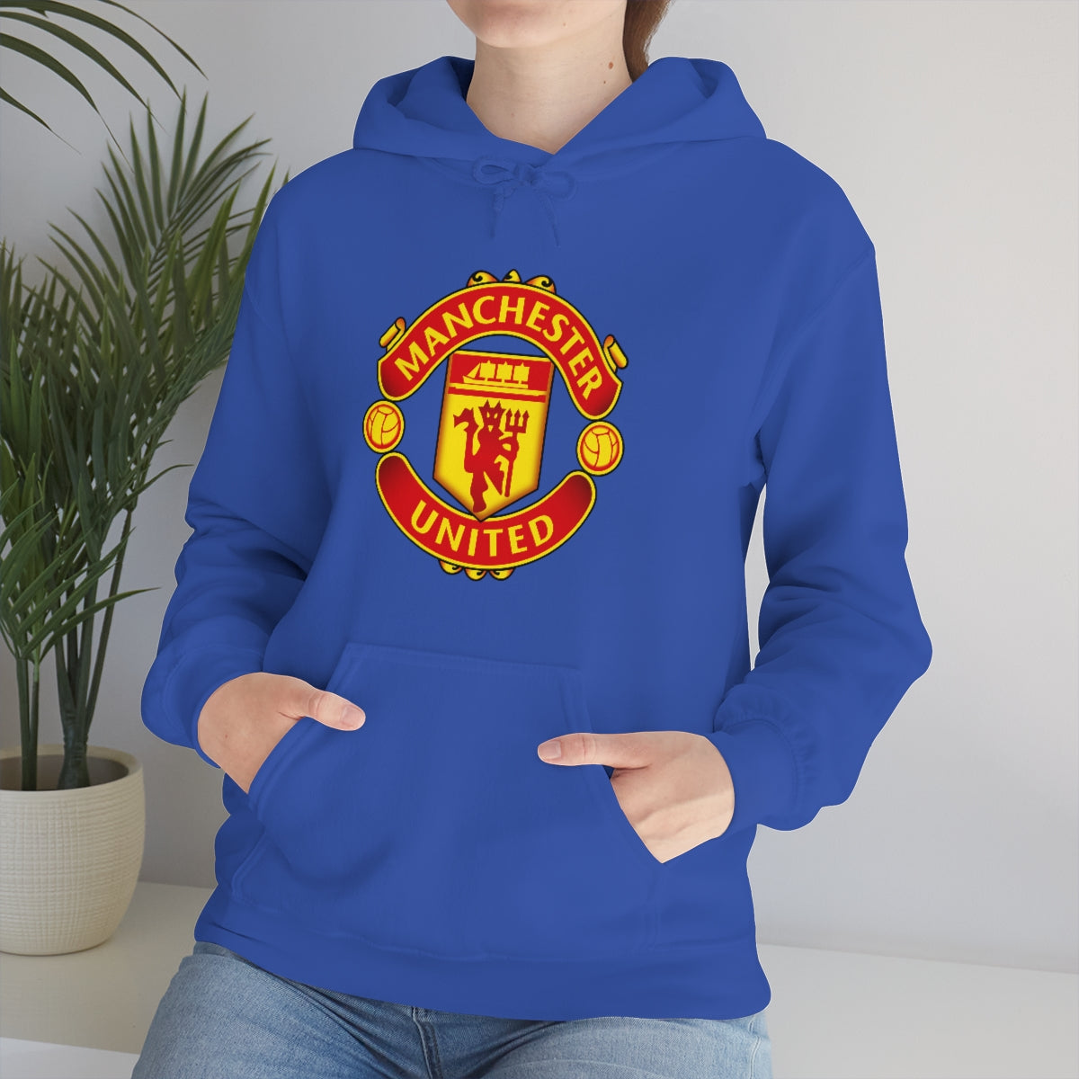 Manchester United Unisex Hooded Sweatshirt