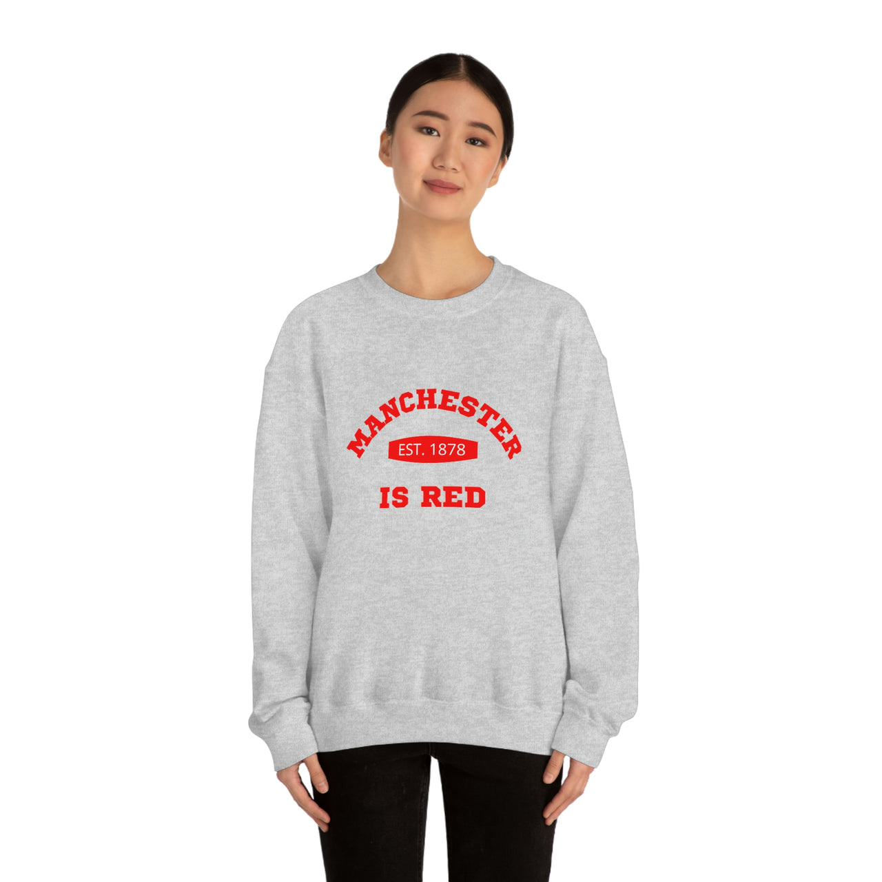 Manchester United Unisex  Crewneck Sweatshirt