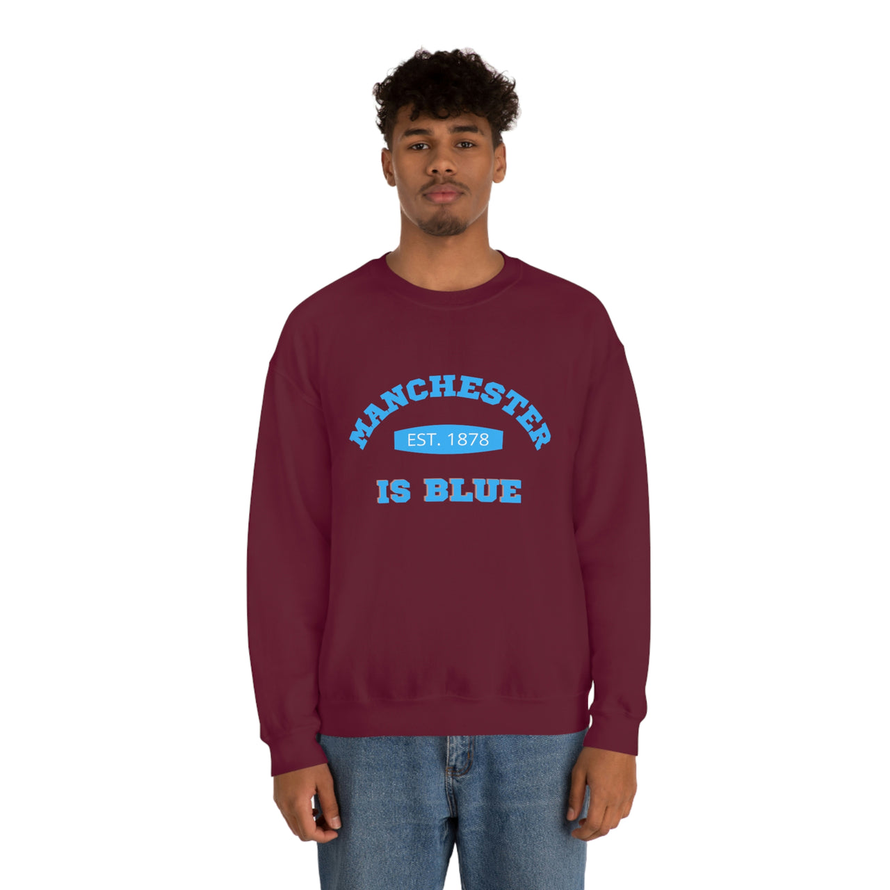 Manchester City Unisex  Crewneck Sweatshirt