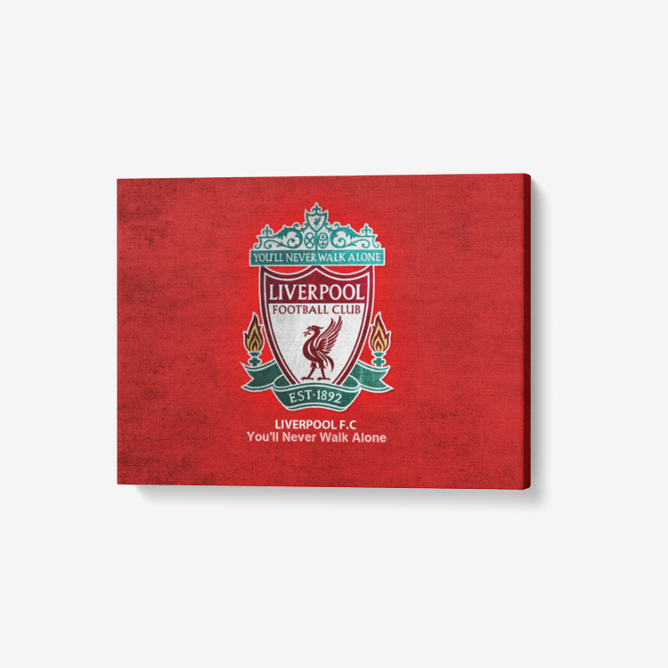 Liverpool 1 Piece Canvas Wall Art for Living Room - Framed Ready to Hang 24"x18"