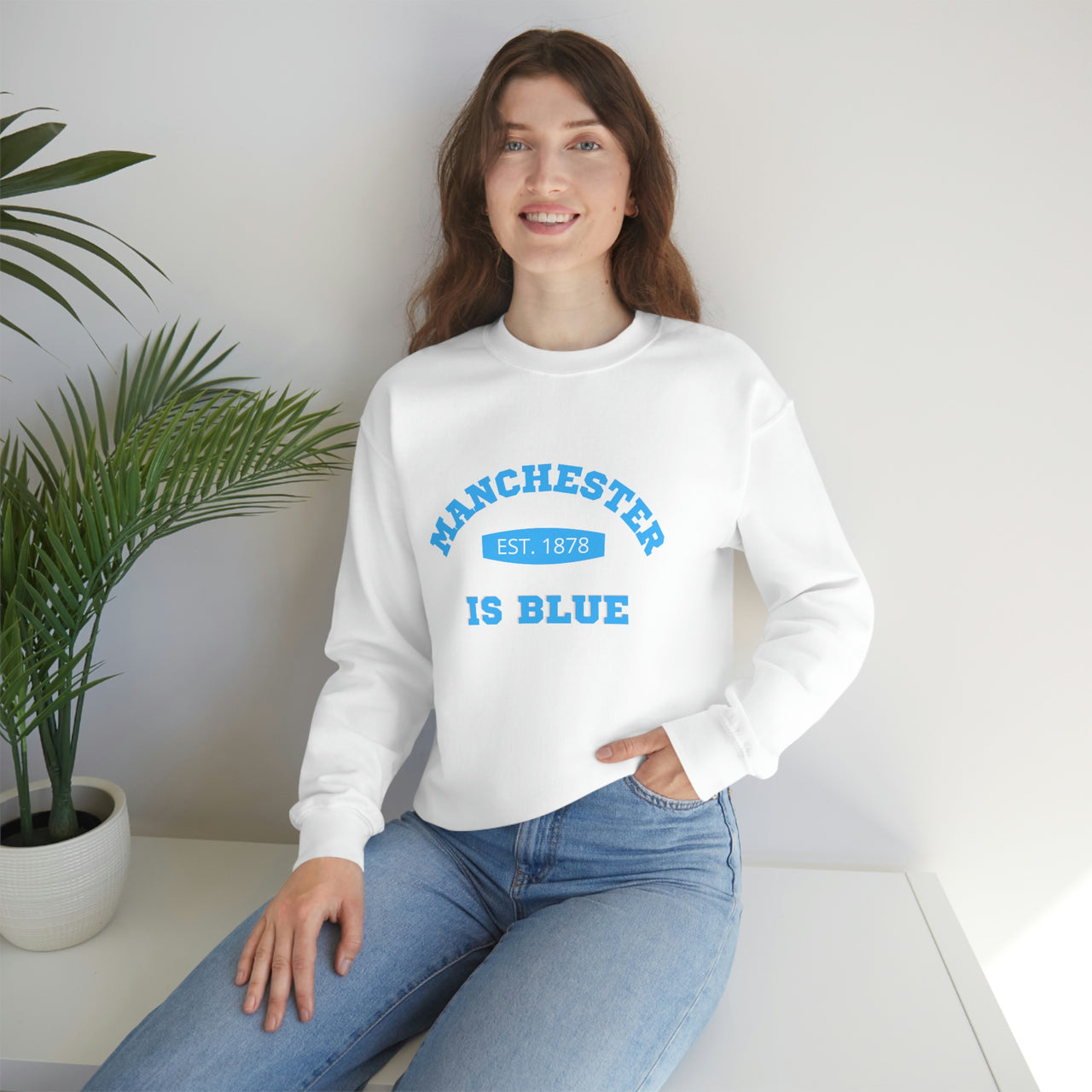 Manchester City Unisex  Crewneck Sweatshirt