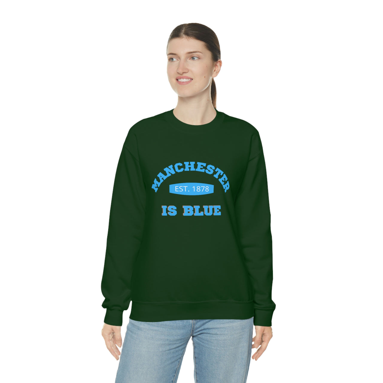 Manchester City Unisex  Crewneck Sweatshirt