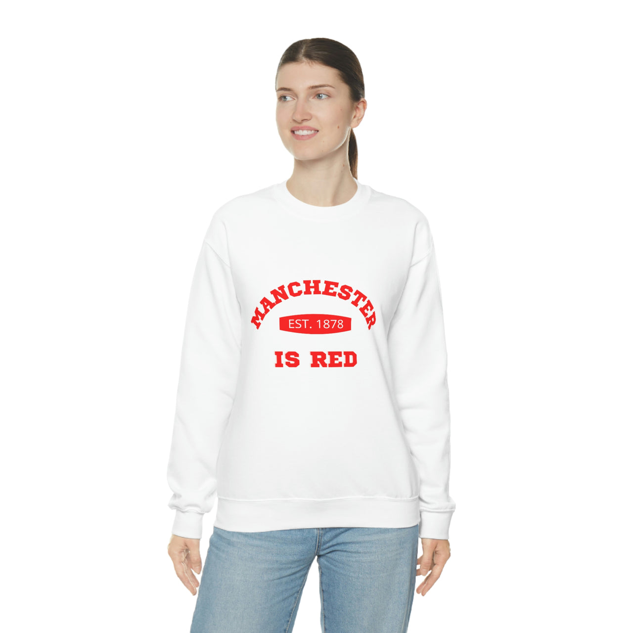 Manchester United Unisex  Crewneck Sweatshirt