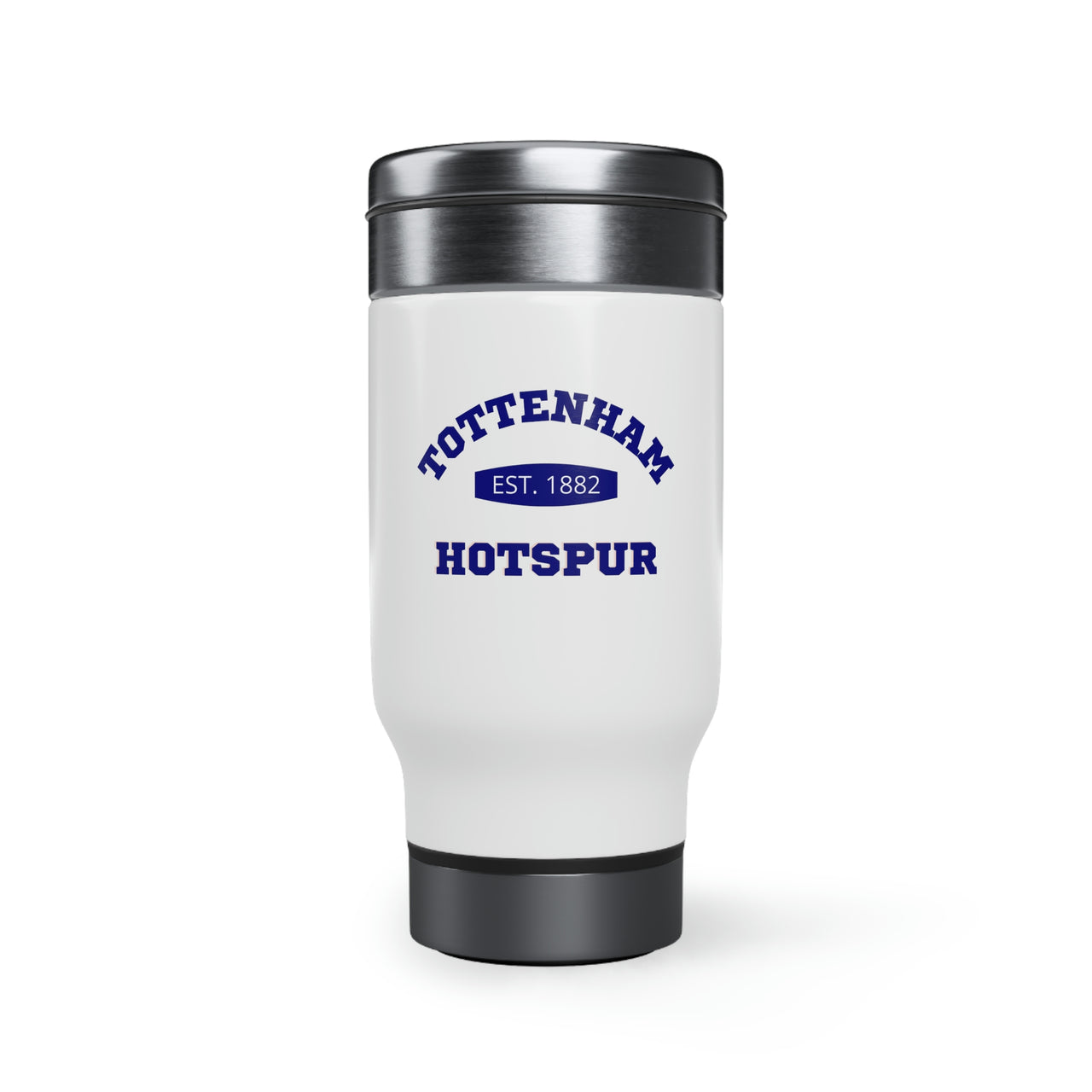 Tottenham Stainless Steel Travel Mug with Handle, 14oz