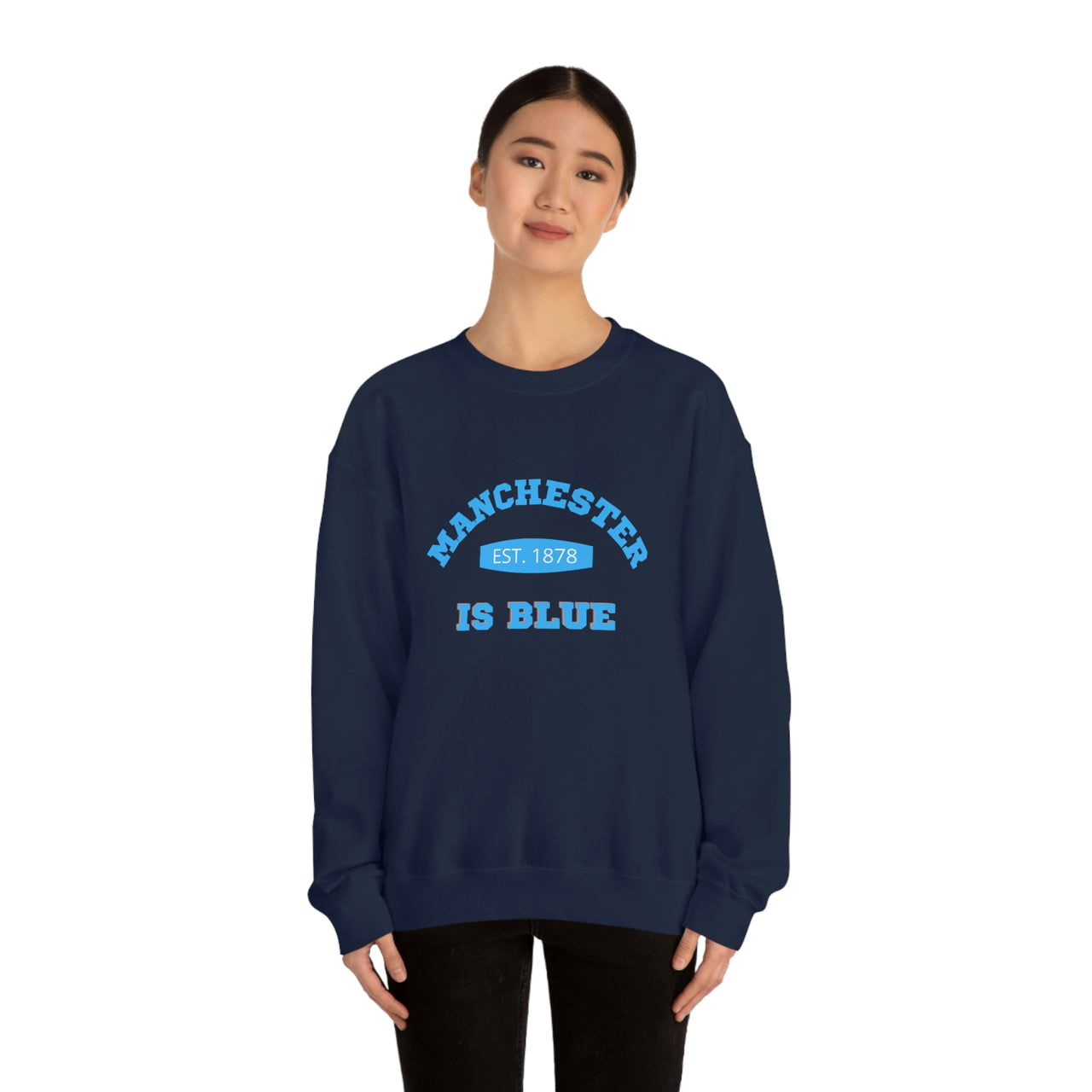 Manchester City Unisex  Crewneck Sweatshirt