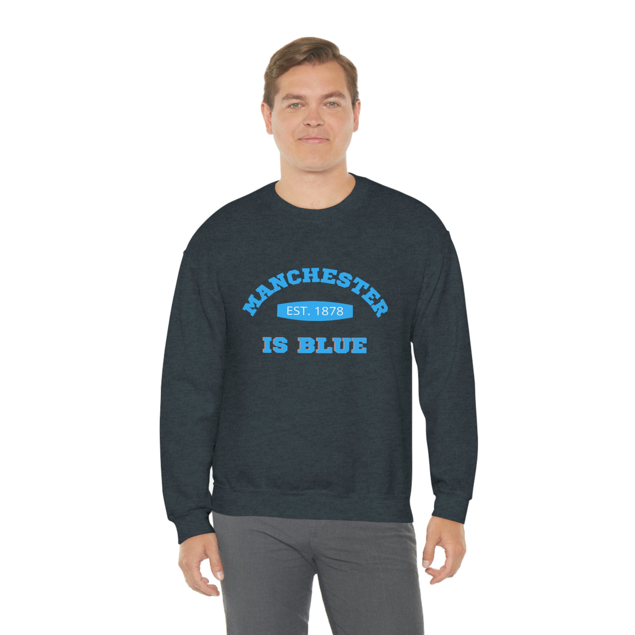 Manchester City Unisex  Crewneck Sweatshirt