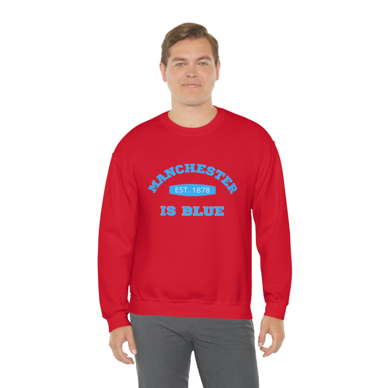 Manchester City Unisex  Crewneck Sweatshirt