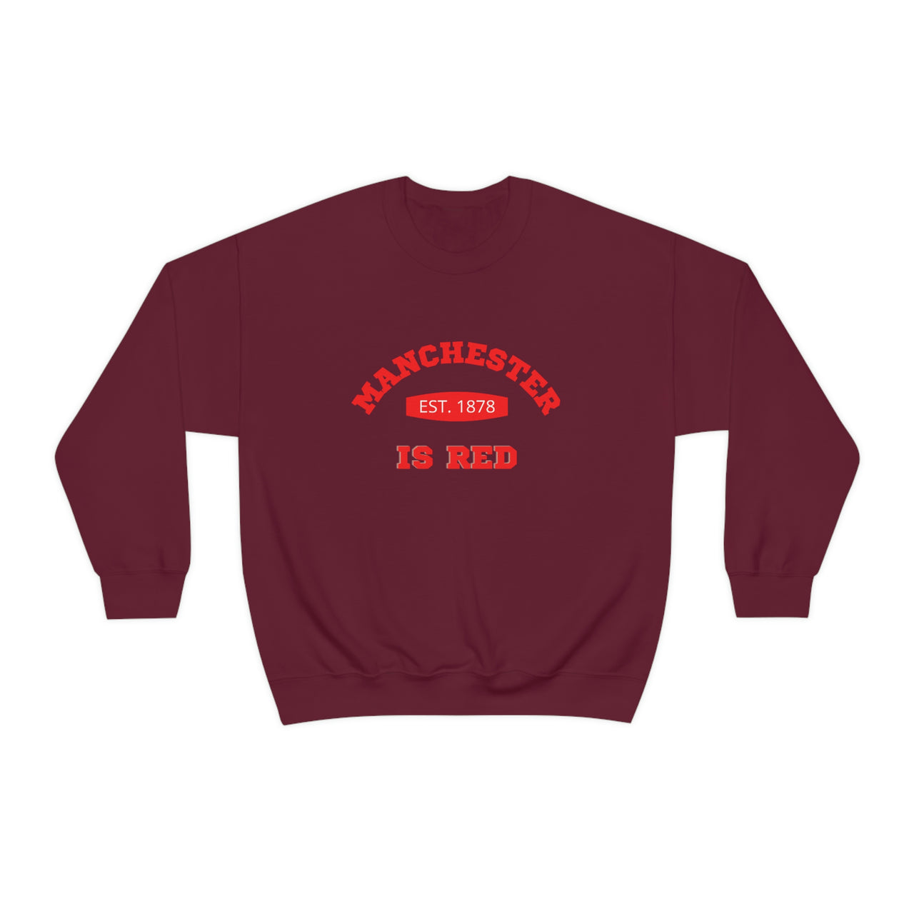 Manchester United Unisex  Crewneck Sweatshirt