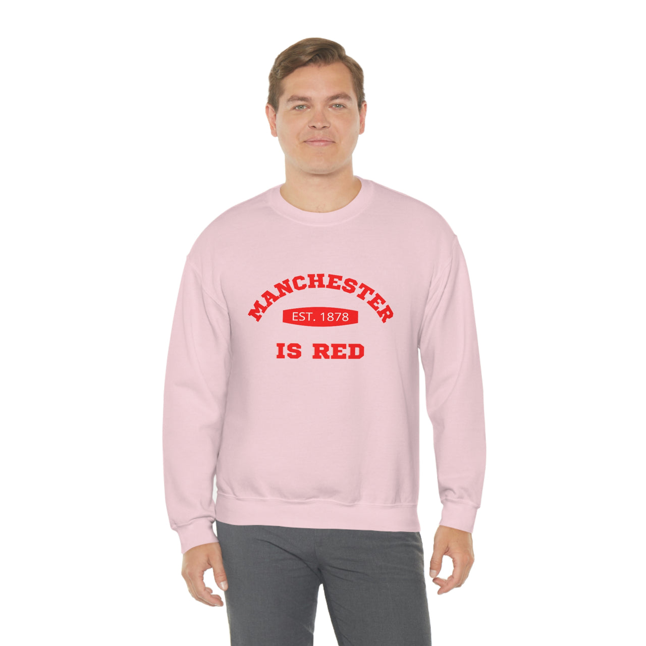 Manchester United Unisex  Crewneck Sweatshirt