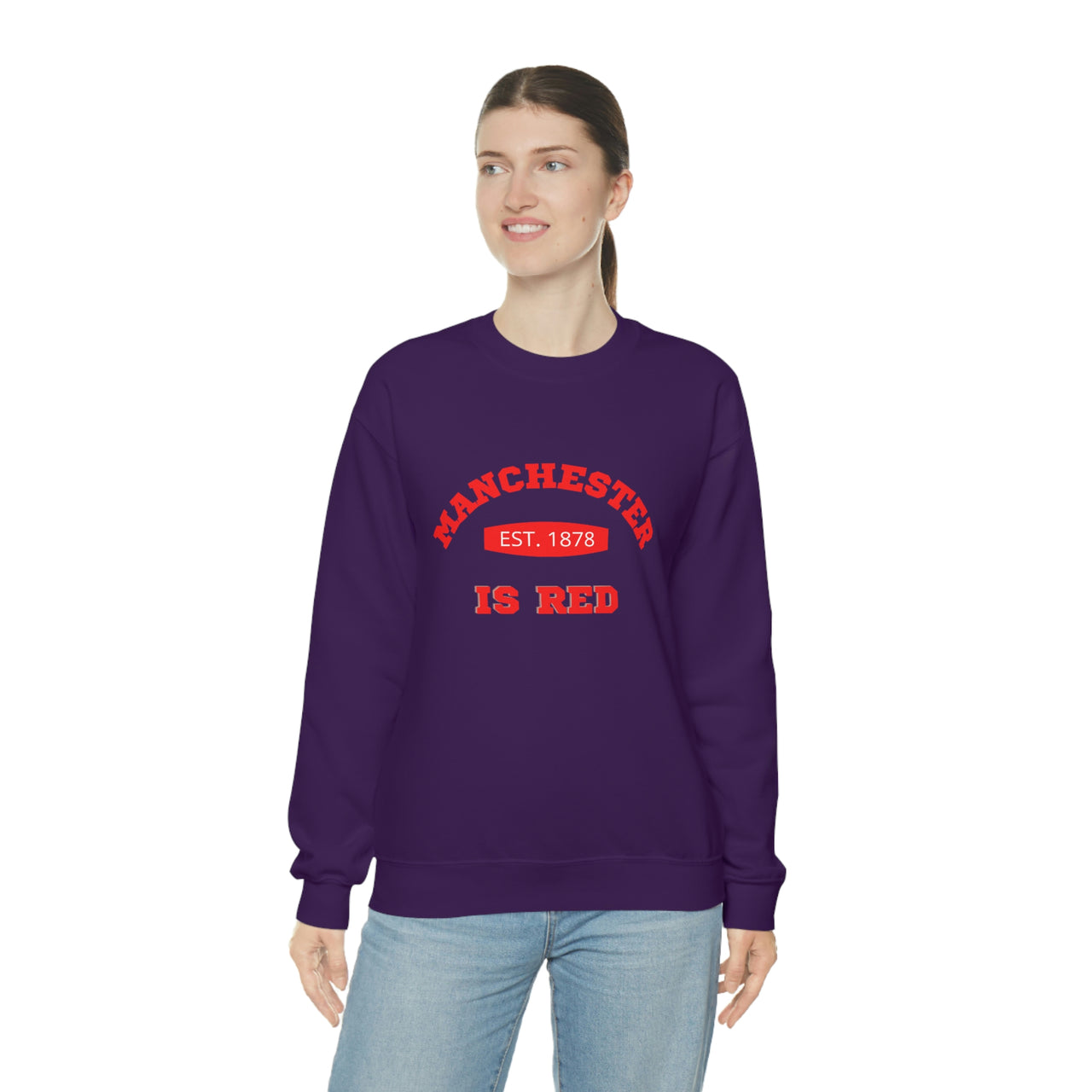 Manchester United Unisex  Crewneck Sweatshirt