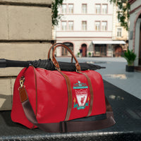Thumbnail for Liverpool Waterproof Travel Bag - Dark Red