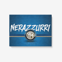 Thumbnail for Inter Milan 1 Piece Canvas Wall Art for Living Room - Framed Ready to Hang 24