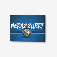 Thumbnail for Inter Milan 1 Piece Canvas Wall Art for Living Room - Framed Ready to Hang 24