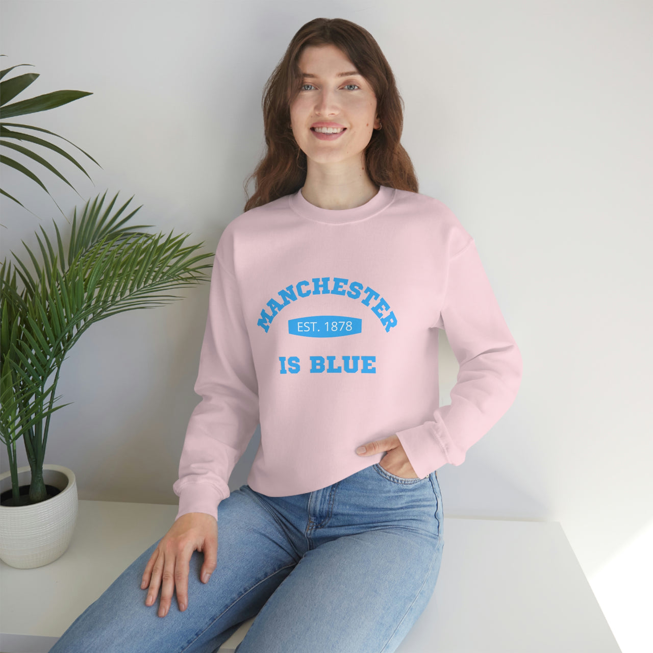 Manchester City Unisex  Crewneck Sweatshirt