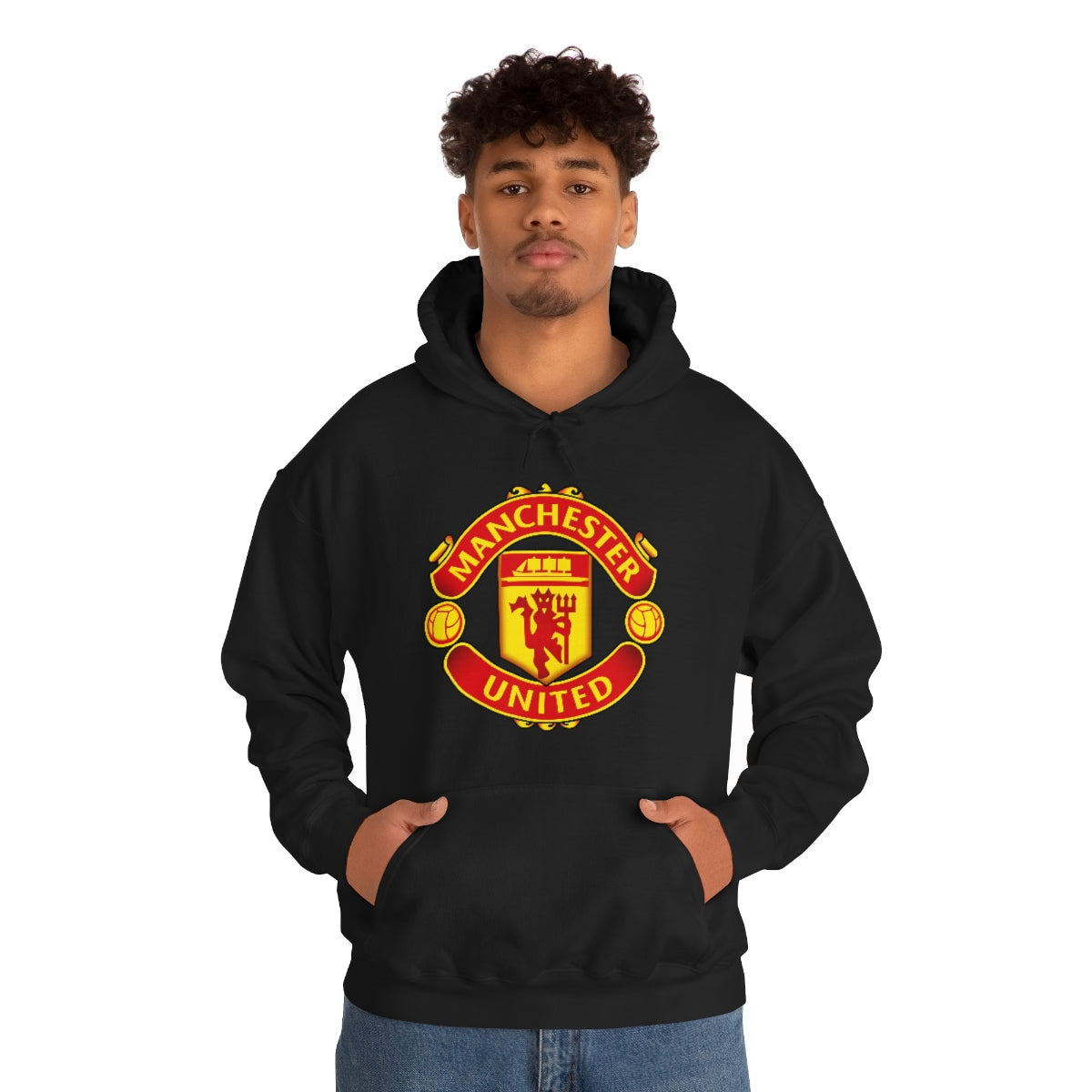 Manchester United Unisex Hooded Sweatshirt