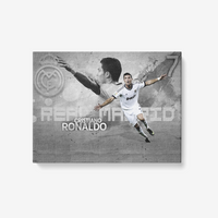 Thumbnail for Cristiano Ronaldo Real Madrid 1 Piece Canvas Wall Art for Living Room - Framed Ready to Hang 24