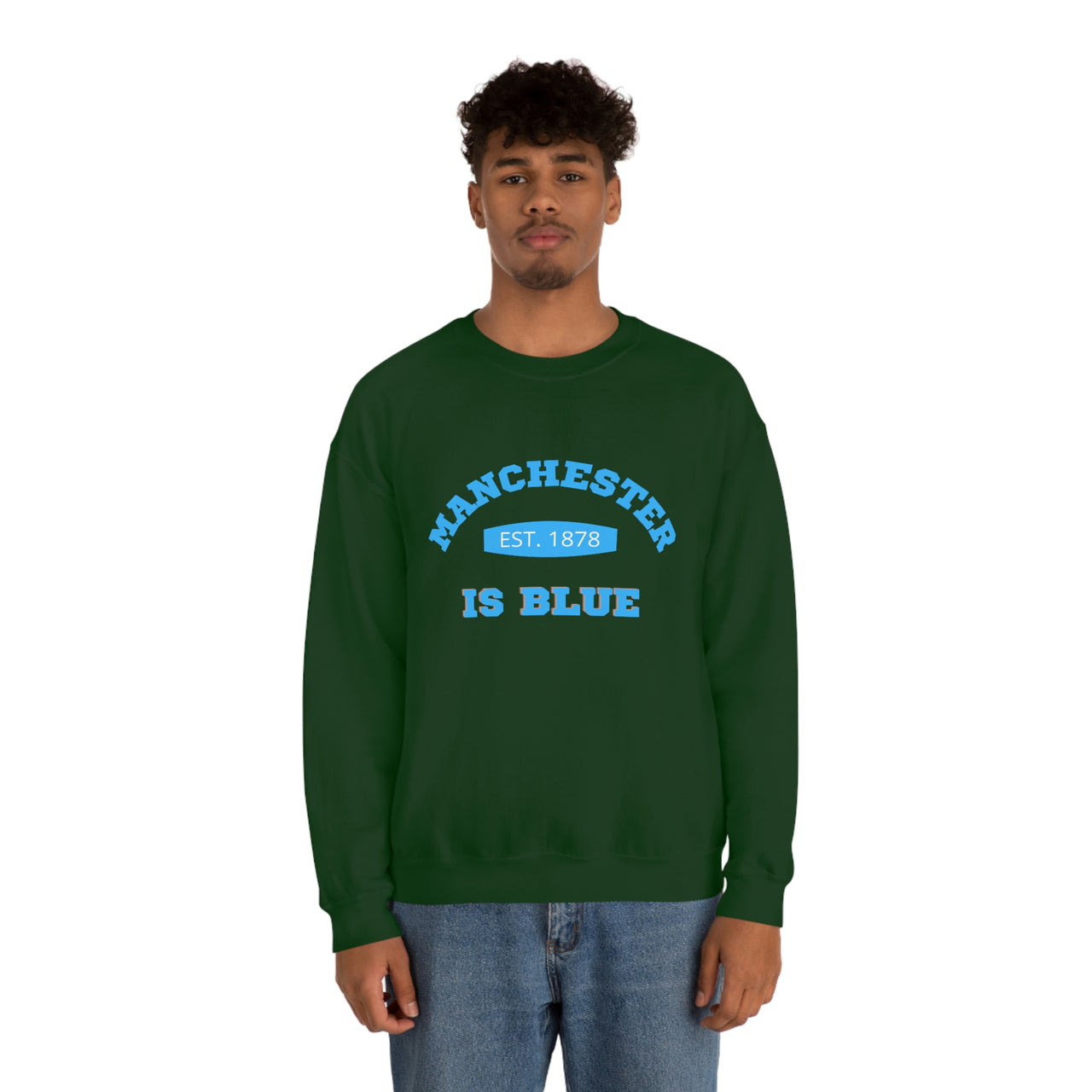 Manchester City Unisex  Crewneck Sweatshirt