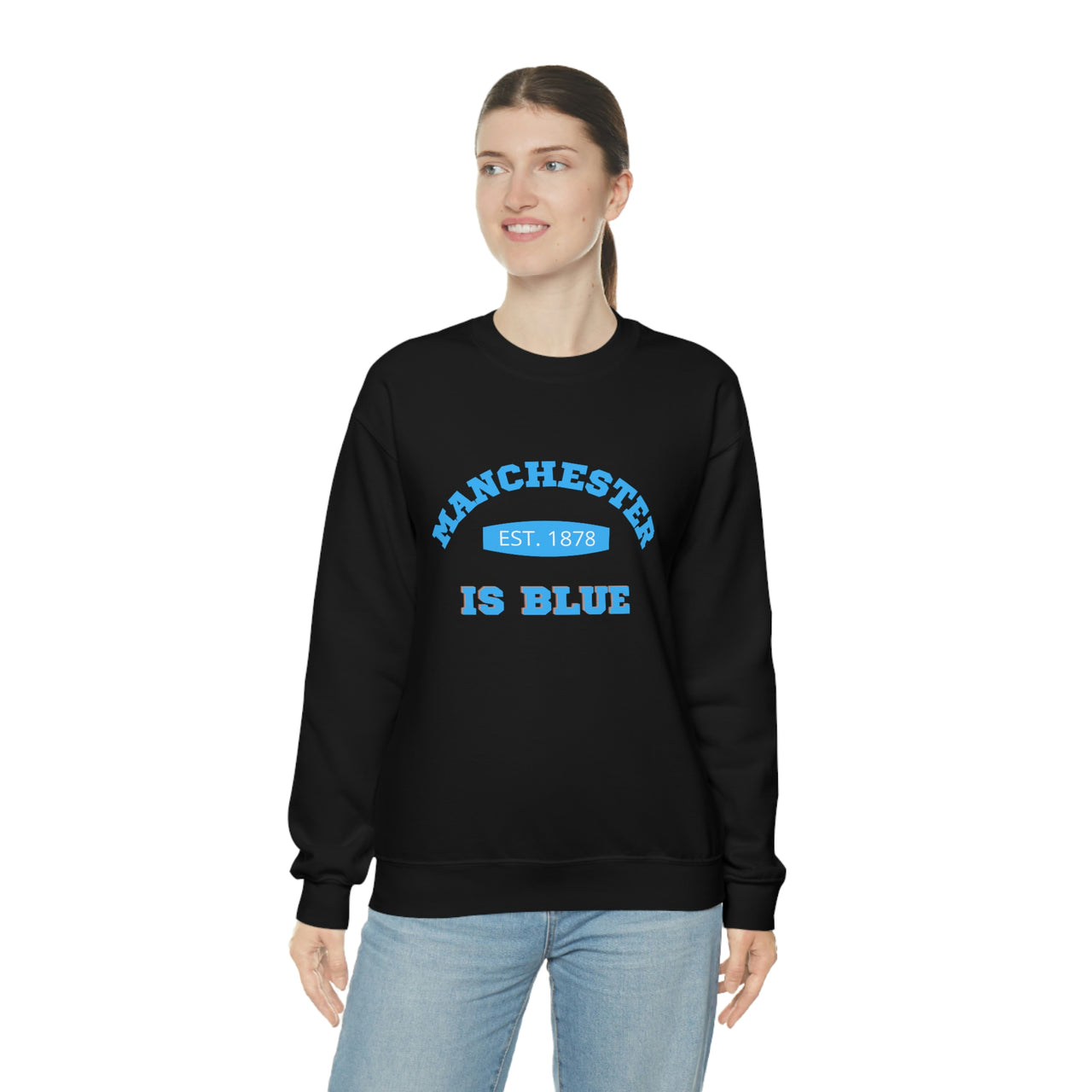 Manchester City Unisex  Crewneck Sweatshirt