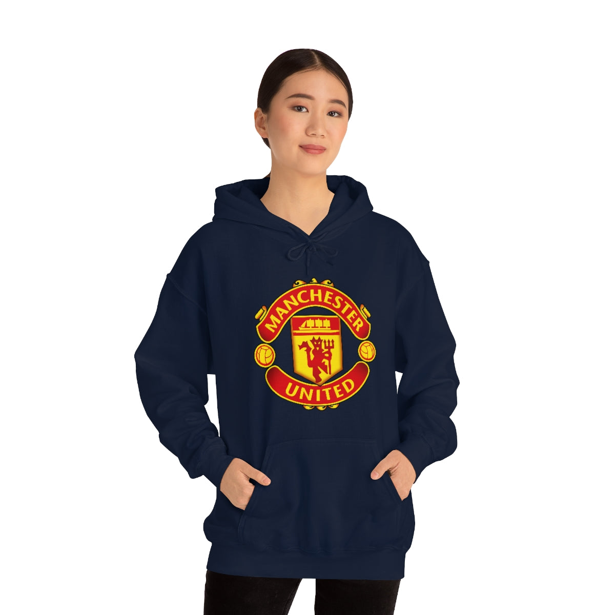 Manchester United Unisex Hooded Sweatshirt