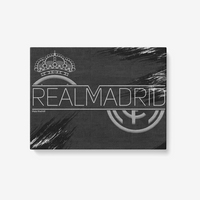 Thumbnail for Real Madrid 1 Piece Canvas Wall Art for Living Room - Framed Ready to Hang 24