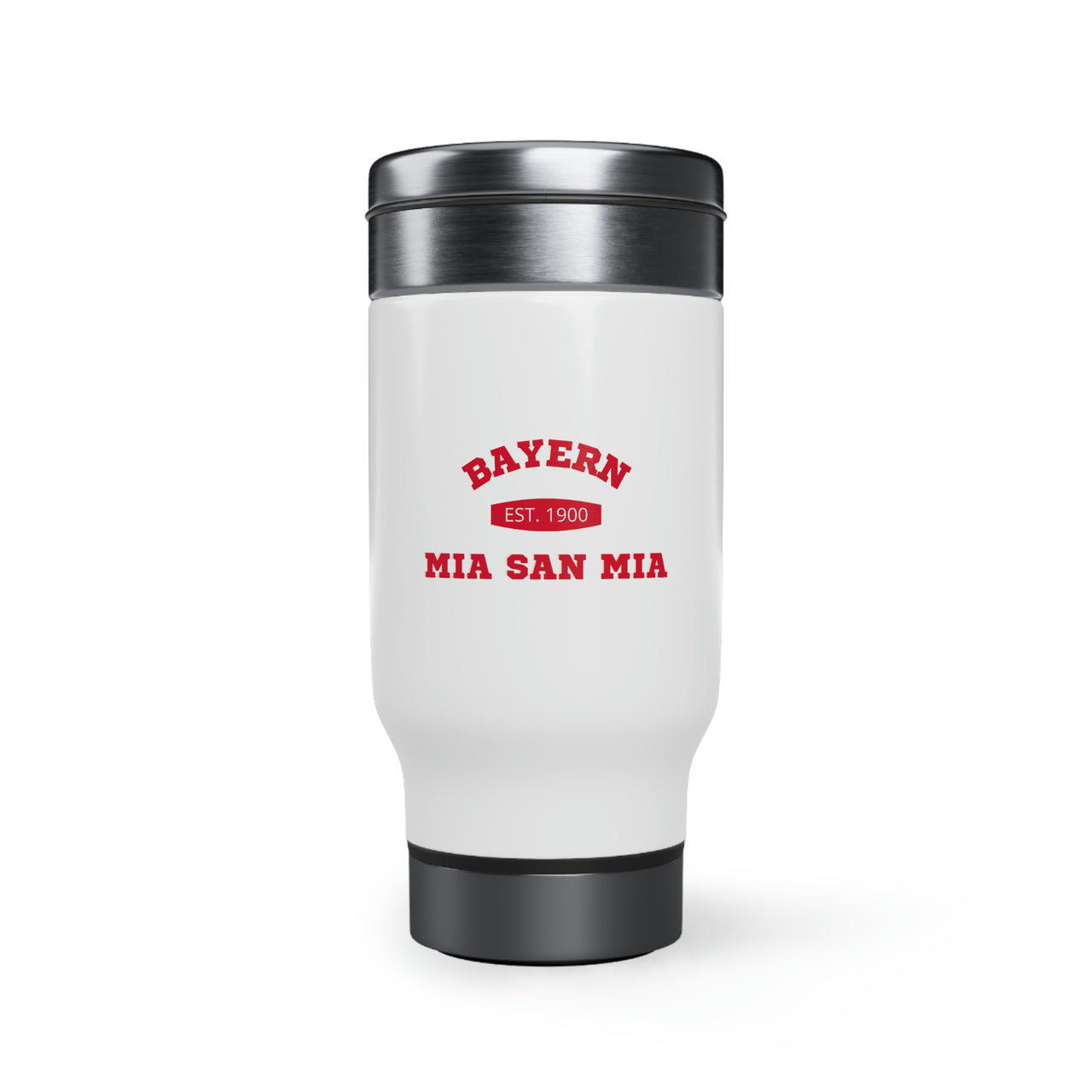 Bayern Munich Stainless Steel Travel Mug with Handle, 14oz