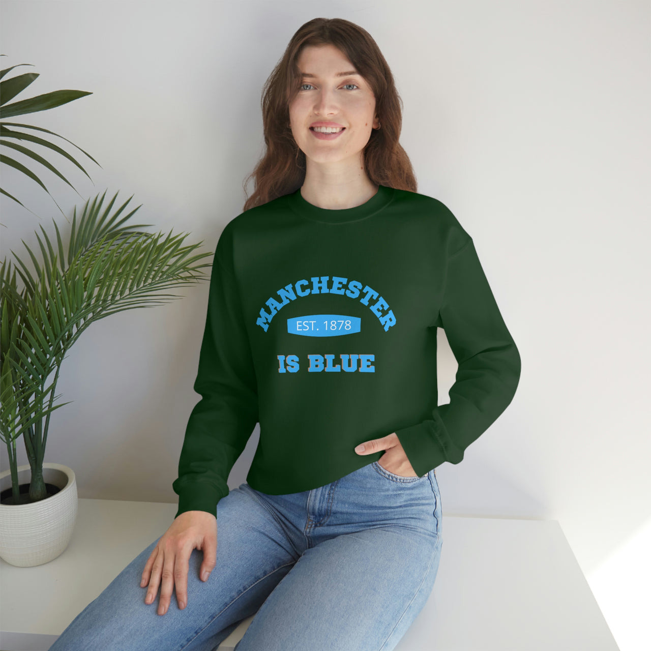 Manchester City Unisex  Crewneck Sweatshirt