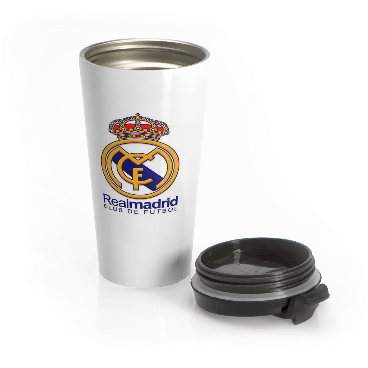 Real Madrid Stainless Steel Travel Mug