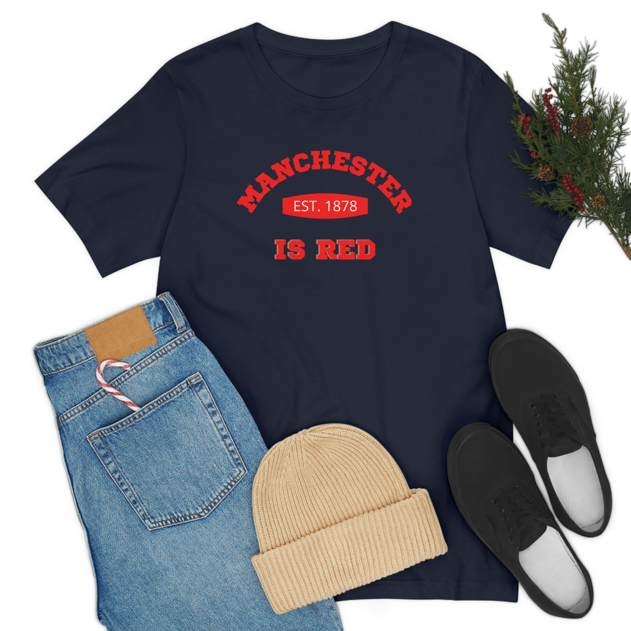 Manchester United Unisex Short Sleeve Tee