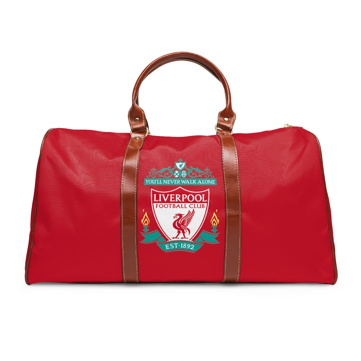 Liverpool Waterproof Travel Bag - Dark Red