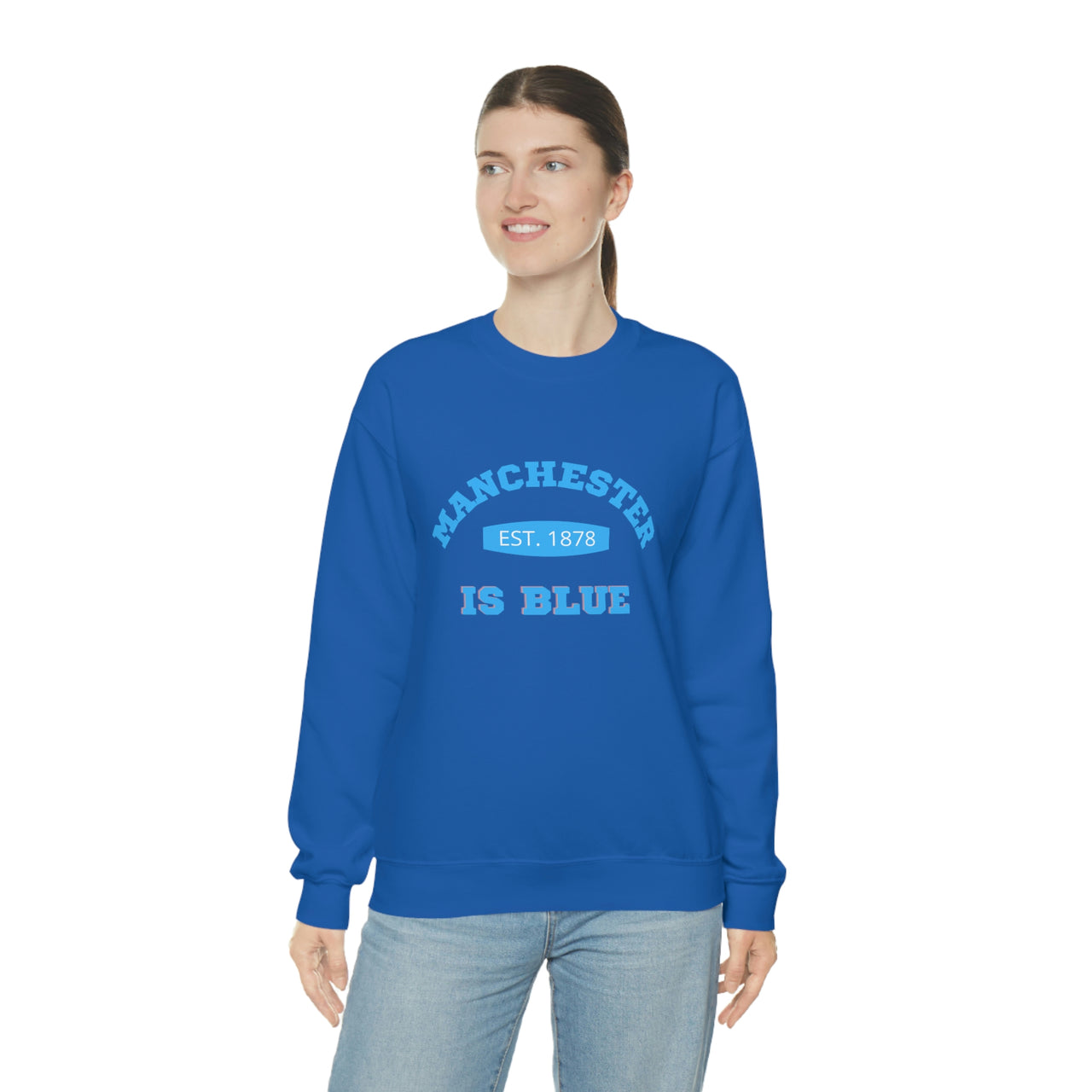 Manchester City Unisex  Crewneck Sweatshirt