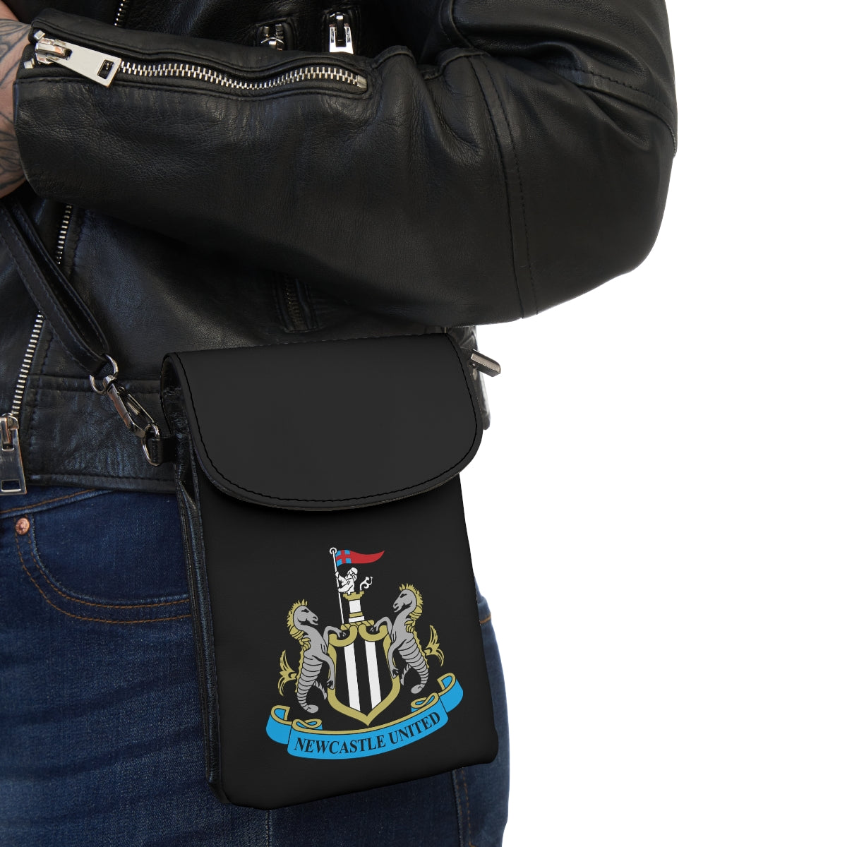 Newcastle United Small Cell Phone Wallet