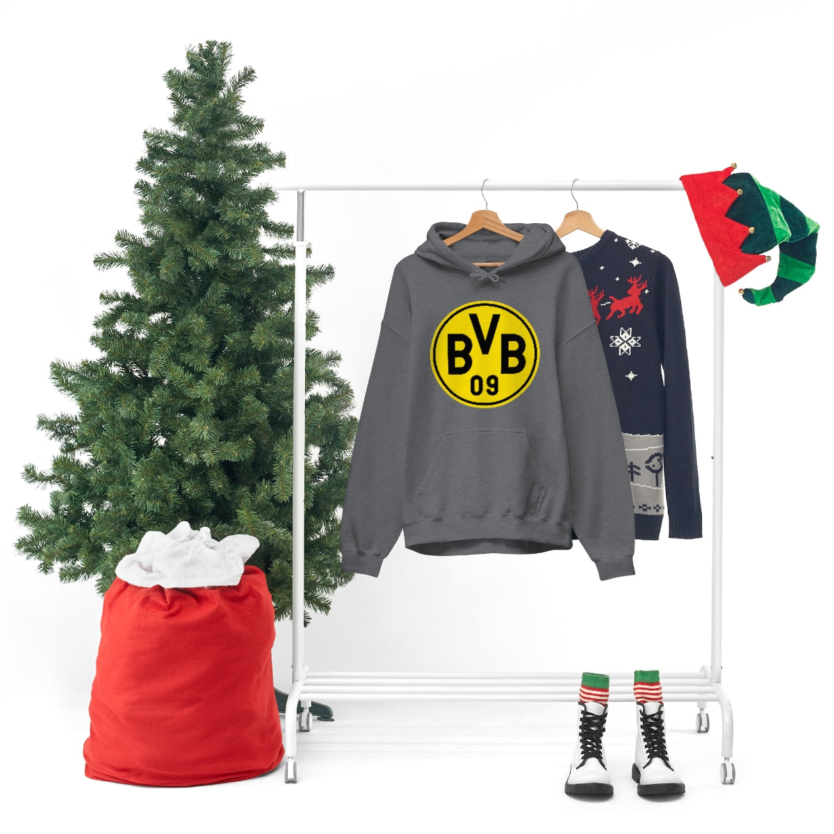 Borussia Dortmund Unisex Hooded Sweatshirt