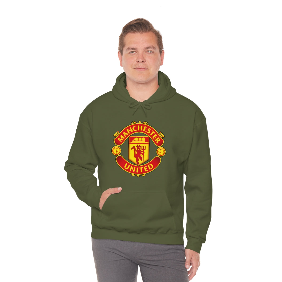 Manchester United Unisex Hooded Sweatshirt