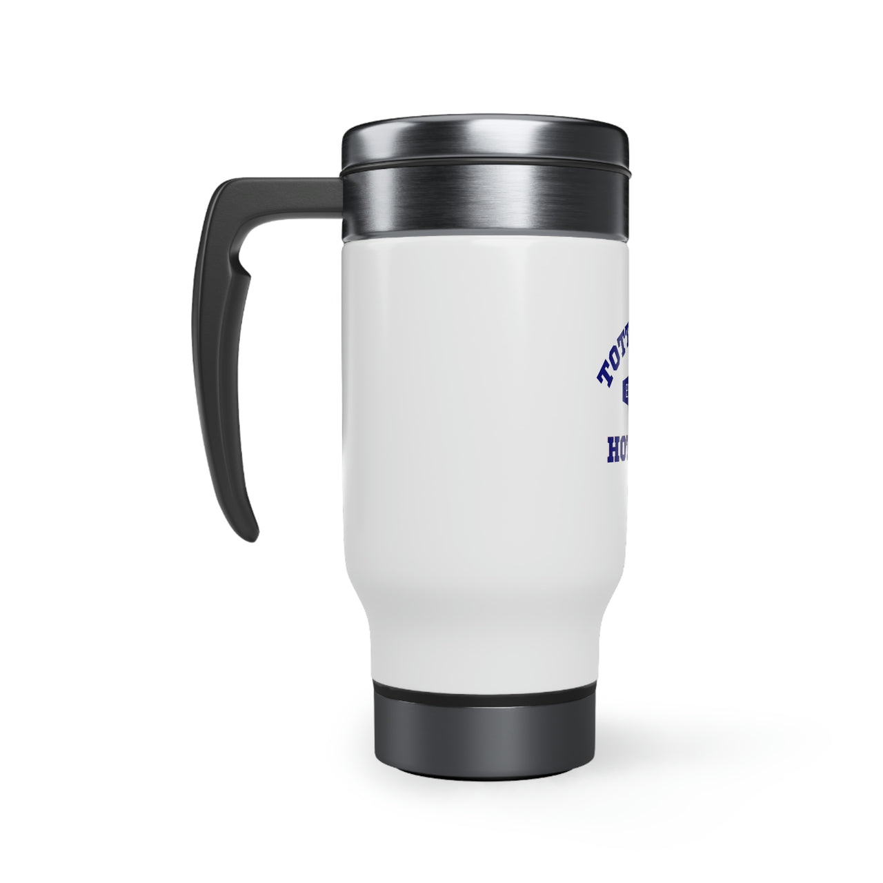 Tottenham Stainless Steel Travel Mug with Handle, 14oz