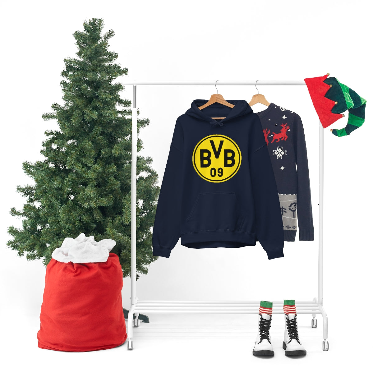 Borussia Dortmund Unisex Hooded Sweatshirt