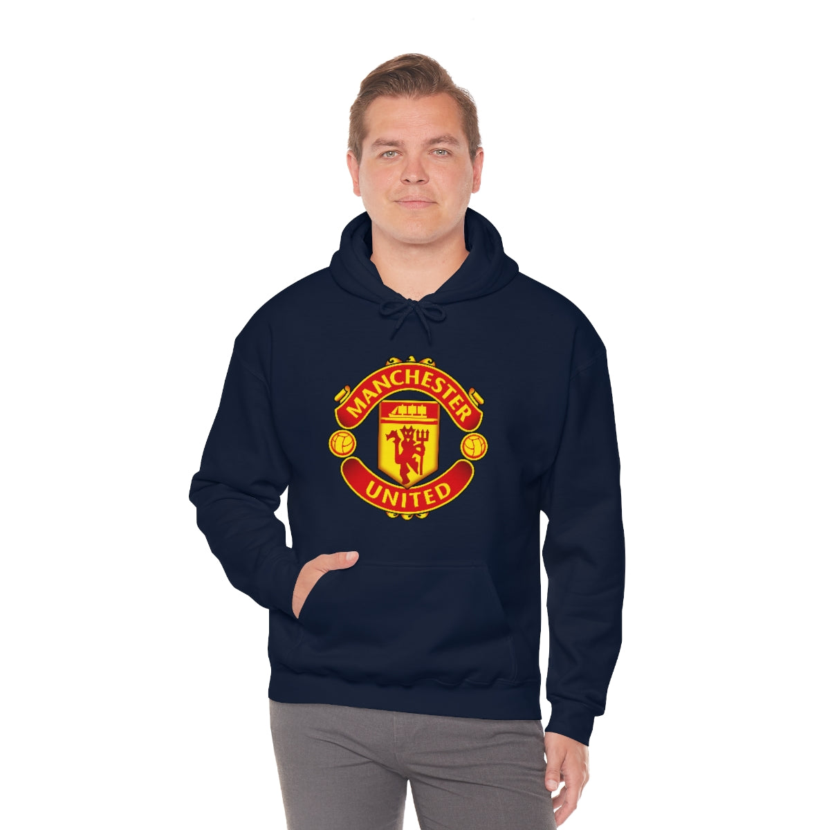 Manchester United Unisex Hooded Sweatshirt